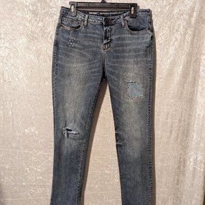 Distressed Boyfriend Straight Old Navy Jeans EUC
